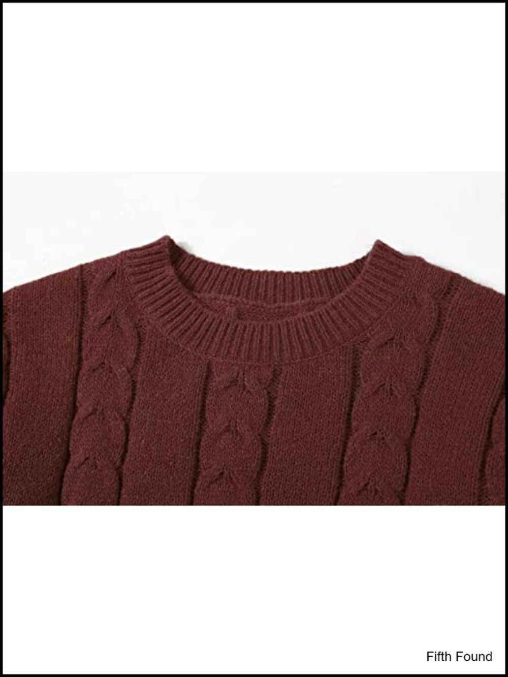 Chunky Cable Knit Sweater and Long Skirt 2 Piece Set Winter Outfit - Picture 3 of 6